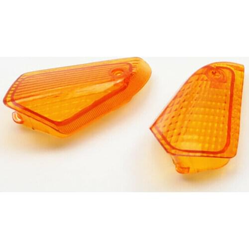 Motorcycle Tail Rear Turn Signal Lens Cap Cover For Kawasaki EX250 ZZR 250