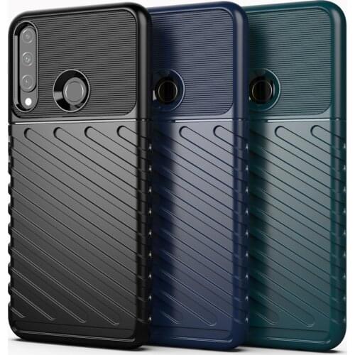 Fashion ShockProof Full Soft TPU Silicone Cover Huawei Y6P Case For Huawei Y6P Y6 P HuaweiY6P Phone Bags