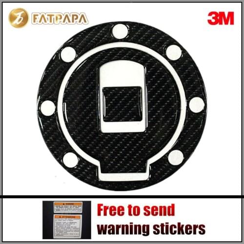 Motorcycle 3D Carbon Fibre Fuel Gas Tank Cap Cover Pad Sticker Fit For Yamaha YZF R6/R1/600R/600/750/1000