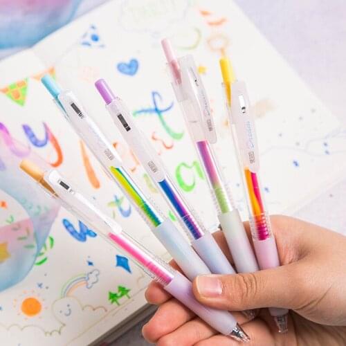 Fromthenon Incredible Color Gel Pen Set Radually Changing Color Pens for To Make Notes Planner Journal Decorating Stationery