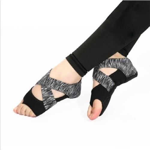 Yoga Socks Women Non-slip Professional Gym Fitness Aerial Yoga Dance Pilates Socks Ladies Massage Sport Sock Indoor Yoga Shoes