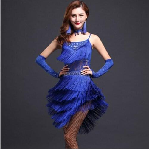 New Arrival Latin Dance Competition Latin Dance Dress Women/Girls for Salecha Cha/Rumba/Samba/Ballroom Dancing Dancewea
