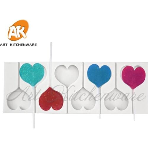 New Arrival Love Heart Shape Silicone Cake Mold Craft Chocolate Soap Mould Cake Decorating Tool Baking Supplies Kitchen Tools