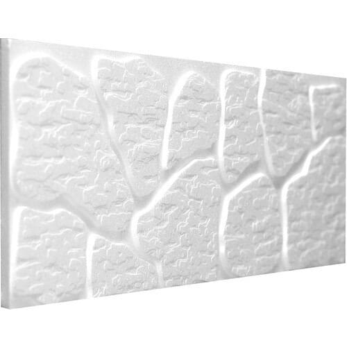 Stikwall Slate Stone Pattern Raw Styrofoam Wall Cladding Panel S659