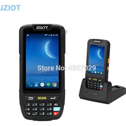 Industrial Android Mobile 7.0 Wireless PDA 1D 2D Handheld Data Collector With 13.56 MHz RFID WIFI BT