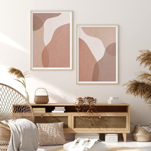 Trendy Abstract Geometry Bohemia Posters Canvas Painting Wall Art Prints Pictures for Bedroom Interior Home Decoration No Frame