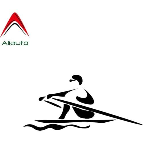 Aliauto Fashion Car Sticker Interesting Rowing Extreme Movement Automobiles Motorcycles Accessories Vinyl Decal,15cm*7cm