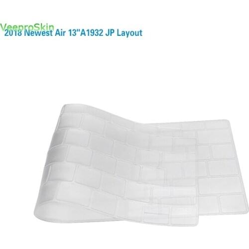 Tpu Waterproof Dustproof Laptop Keyboard Cover Protective Film Release A1932 For Macbook Newest Air 13" 2018
