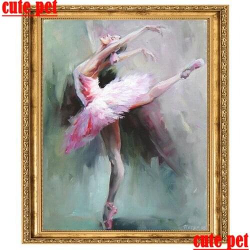 Stitch cross home decor Diy Ballet girl wallpaper No Frame diamond painting Full diamant embroidery mosaic gifts Home Wall Decor