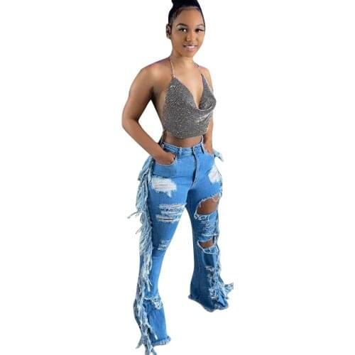 YOZIHAYL Womens Ripped Jeans