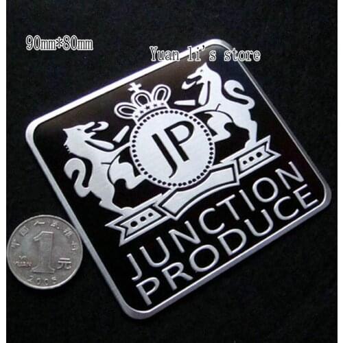 10pcs Car Badge Emblem Sticker Metal Aluminum for jp vip Car Styling