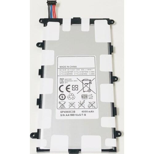 3.7V 4000mAh SP4960C3B For Samsung Galaxy Tab 2 7.0 P3100 P3110 P3113 P3113TSR P3113TSSXAR P3113TSYXAR SCH-I705 Battery