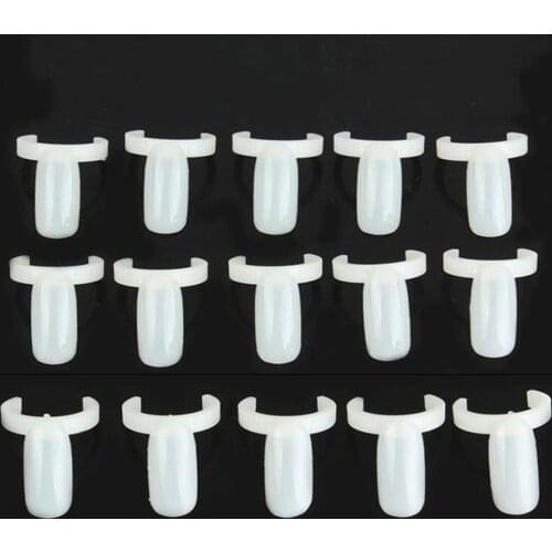 50Pcs/Set Nail Gel Display Nail Art Ring Style Polish Color Show Board Template Manicure Art Tools