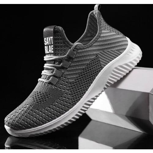 Baideng New Arrival Men Running Shoes Mens Cool Non-slip Fashion Casual Sneakers Outdoors Footwear Breathable Sports Trainers