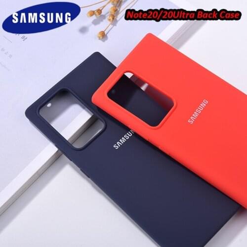 Note 20 Phone Case Candy Color For SAMSUNG Galaxy Note 20 Ultra Liquid Silicone Back Cover Smooth Soft Touching Protection Shell