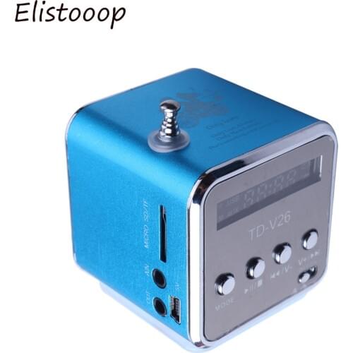 Music Player Mini Radio Fm Digital Portable Speakers With Am Fm Radio Receiver Support SD/TF Card For Mp3 Music Player