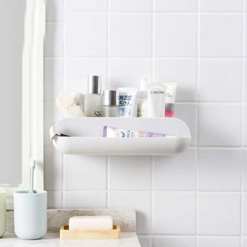 Hs040 Magic stick wall seamless type rack storage rack 30*12.9*8cm