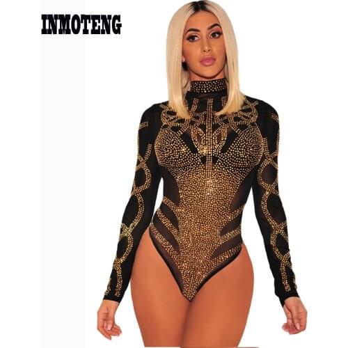 INMOTENG Women's Turtleneck Bodysuit