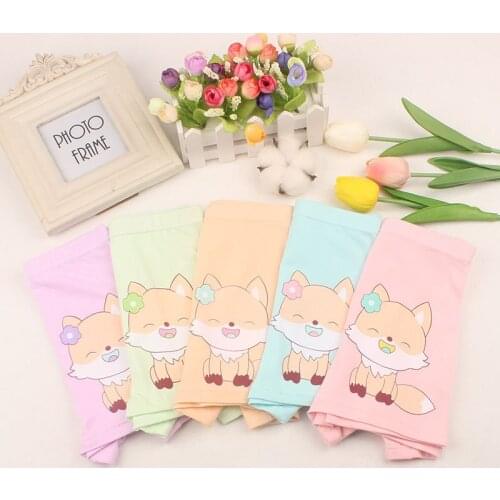 New development period girls underwear 95 cotton middle and big boy boxer briefs cartoon printed shorts