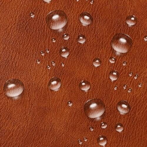 Wholesale 1.2mm crazy horse pattern printing soft leather PVC artificial leather bag sofa cushion leather fabric