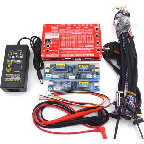 Sixth T-80S New Panel Test Tool LED LCD Screen Tester for TV/Computer/Laptop Repair Inverter Built-in 80 Kinds Program