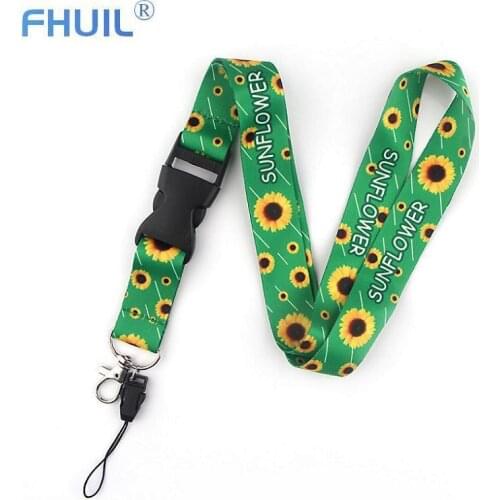 Cartoon Lanyard Neck Strap for keys custom ID Card Mobile Phone Straps for USB Badge Holder DIY Hang Rope Lariat Lanyard keycord