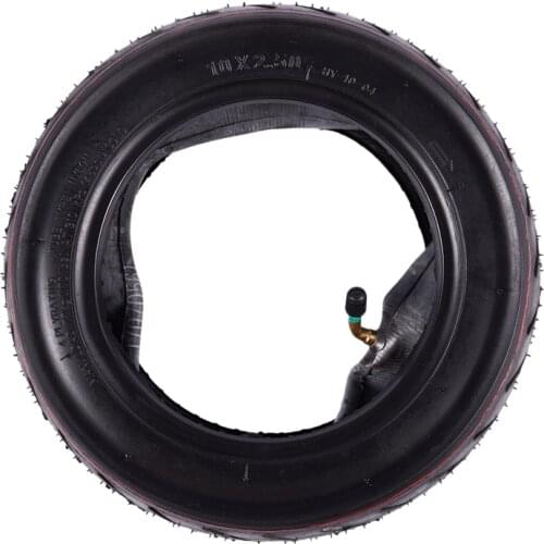 10X2.5 Front/Rear Scooter Tire Wheel Solid with Inner Tube Replacement for 10 Inch Electric Scooter Skateboard Diy Replacement S