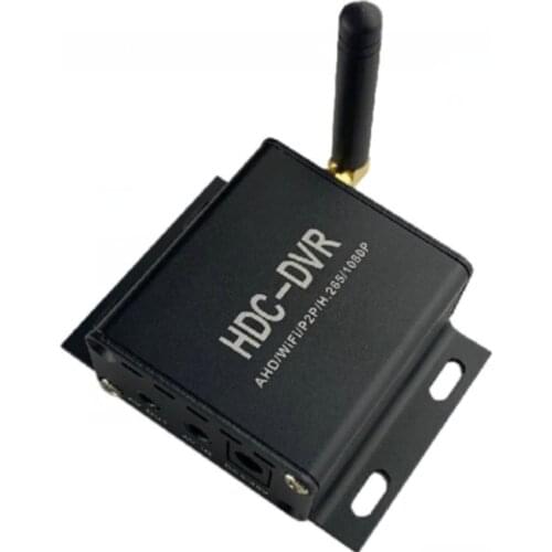 WIFI MINI DVR Actual HD 1080P 30fps Input 2 CH 1080P AHD cameras 2.4G read camara espia camuflada SD Video storage