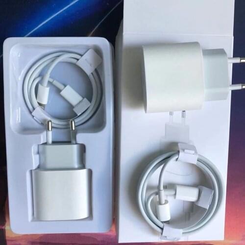 10pcs/lot 20w PD Charger Fast Charging Original EU US Plug For iPhone 12 11 pro max With Retail Packaging