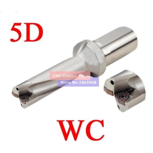 ZD05 32.5-40mm WC Drill Type For 5D fast drill long diameter metal U Drilling Shallow Hole indexable indexable insert drills