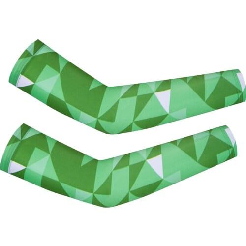 1Pair Cycling Arm Warmers Breathable UV Protection Running Arm Sleeves Basketball Elbow Fitness Armguards Sports Quick Dry USA