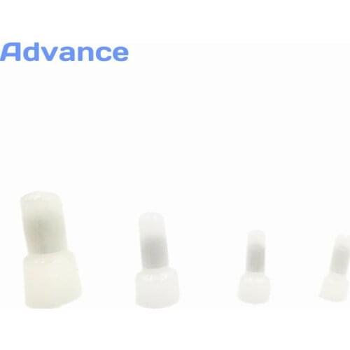 100/pcs 100PCS PP CE2X CE-2X Closed End Crimp Cap 16-14AWG Gauge Car Audio Electrical Wire Connector Terminals CE-1X CE-2X CE-5X