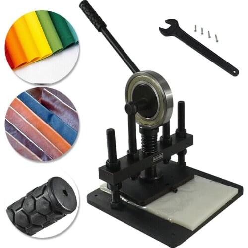 200x140 mm Manual Leather Cutting Pressing Machine Die Cutting Machine Foamed PVC/EVA, Fabric Leather, Stickers