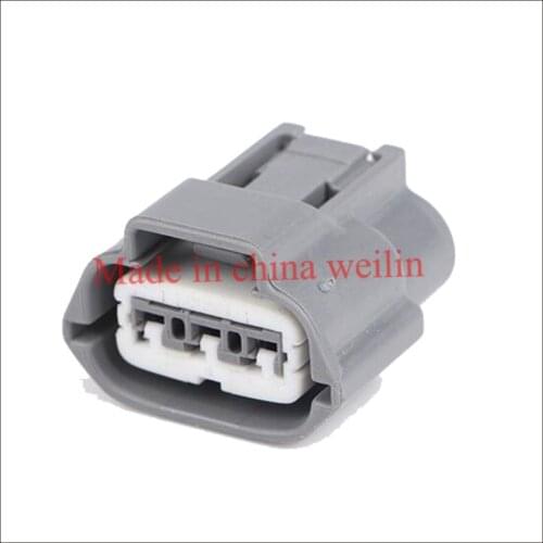 50SET DJ7034YB-2.2-21 Car female Connector Terminal plug connectors jacket auto Plug socket 3 way female Connector Fuse box