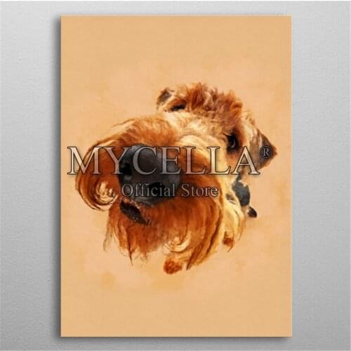 5D DIY Diamond Painting Funny Airedale Terrier Cross Stitch Needlework Full Round Mosaic Diamond Embroidery Crafts Home Decor