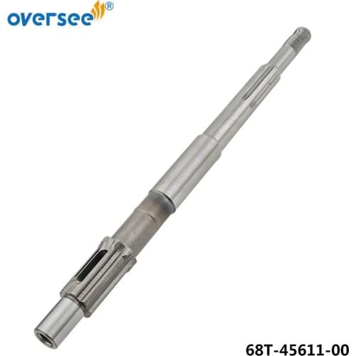 68T-45611 Propeller Shaft For Yamaha Outboard Motor F9.9SMHA 4 stroke F6;F8;F9.9; 68T-45611-00;6AU 68T
