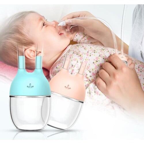 Nasal Aspirator For Newborn Children Baby Clean Up Snot Nasal Suction Ongestion Cleaner PC Cup Baby Health Care Accessories