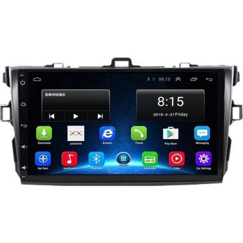 Car Radio Android 10.0 Multimedia Player For Toyota Corolla E140/150 2006 2007-2009 2010 2011 2012 2013 WIFI GPS Navigation