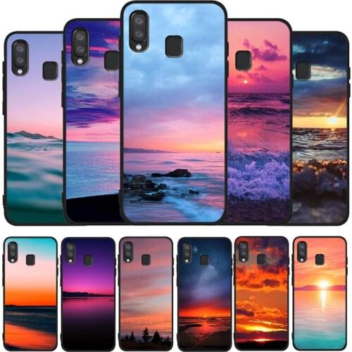 Sunset phone Case For Samsung A10 A20E A30 A40 A50 A60 A70 M10 M20 M30S M40 A01 A21 A31 A51 A71 4G Cover