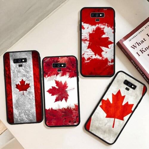 Canada Canadian Flag leaf Phone Case for samsung galaxy a51 a52 a71 a50 a12 a72 a21s a70 s21 s20 fe s10 note 20 10 ultra plus