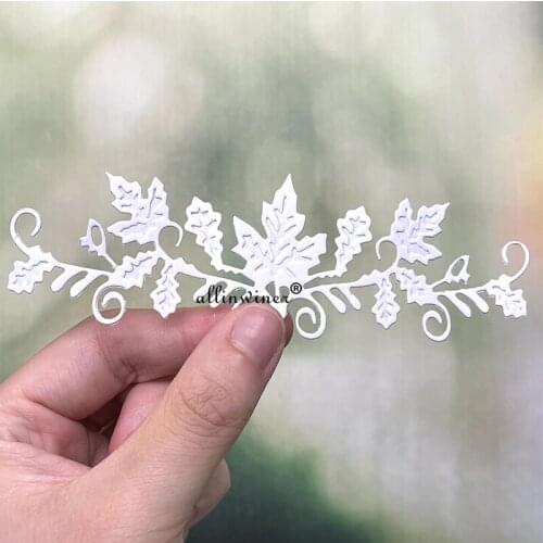 Flower leaf edge DIY Craft Metal Cutting Die Scrapbook Embossed Paper Card Album Craft Template Stencil Dies