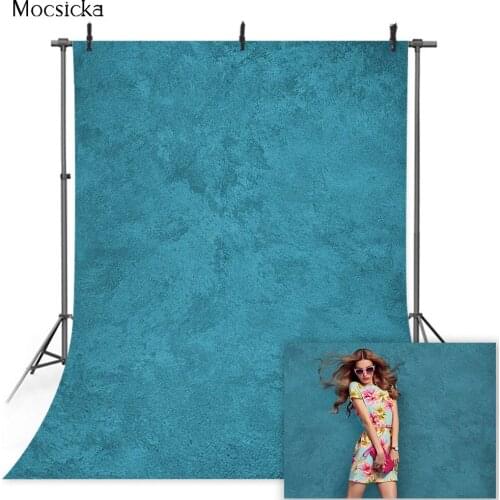 Blue Texture Adult Birthday Photographic Backdrop Abstract Adult Party Background for Photo Studio Art Photocall Professional