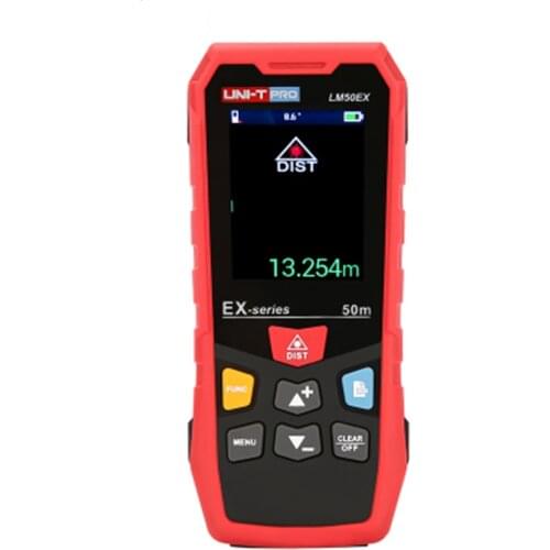 UNI-T LM50EX Laser Distance Meter 50M Trena a Laser Range Finder Measure Tape Digital Battery Powered
