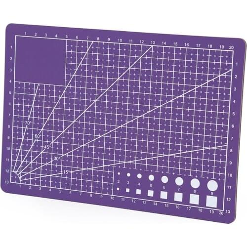 LMDZ A5 Self Healing Cutting Mat Double Sided Cutting Mat Great for Scrapbooking Quilting Fabric Sewing Crafts Projects