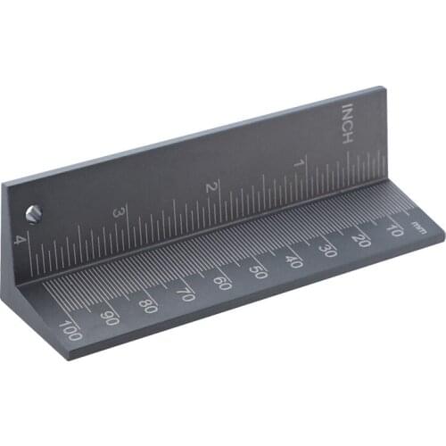 Locator Measuring Tool Bit Limit Drill Aluminum Alloy Depth Iron Height Measurement Saw Blade Positioner High Precision Rulers
