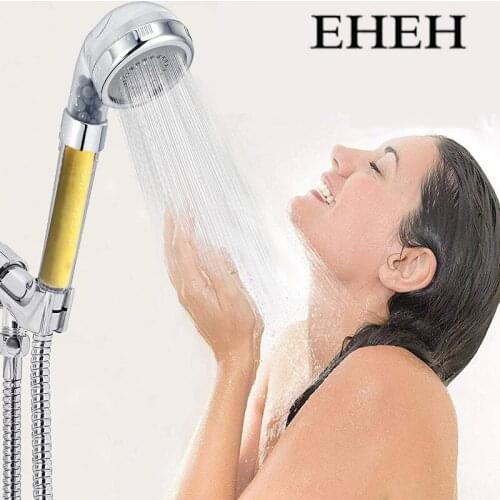 EHEH Bathroom SPA Shower Head Lemon/Lavender Scent Aroma skin care High Pressure Nozzle Anion Filter Showerhead
