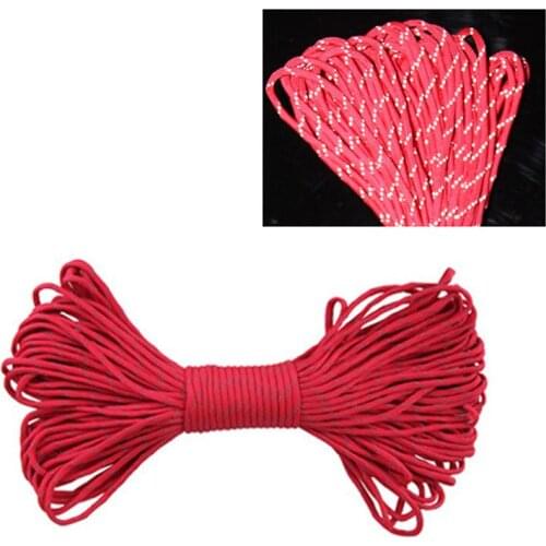 31m 9 stand Cores Paracord for Survival Parachute Cord Lanyard Camping Climbing Camping Rope Hiking Clothesline