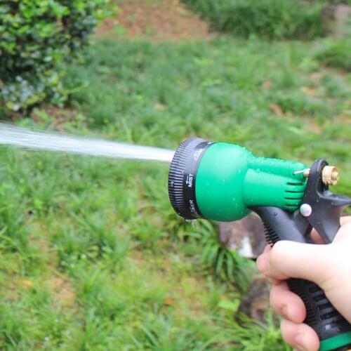 Garden Water Spray Lawn Sprinkler Car Wash Water Gun Ajustable Hose Nozzles Multi Pattern High Pressure Power Washer