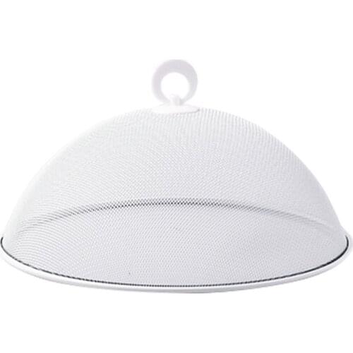 Stainless Food Umbrella Cover Household Round Mesh Food Cover Net Dish Cover BBQ Party Anti Mosquito Fly Resistant Net Tent