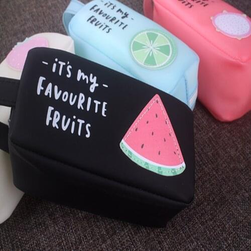 Silicone pen bag Cute pencil case School stationery Storage bag portable pen case for girls school supplies gifts kawaii pen box